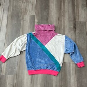 Thrifted Velvet Turtleneck